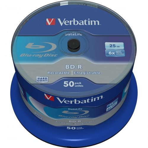 Blu-Ray BD-R Verbatim Datalife 50 gb. 25 GB 6x image 1
