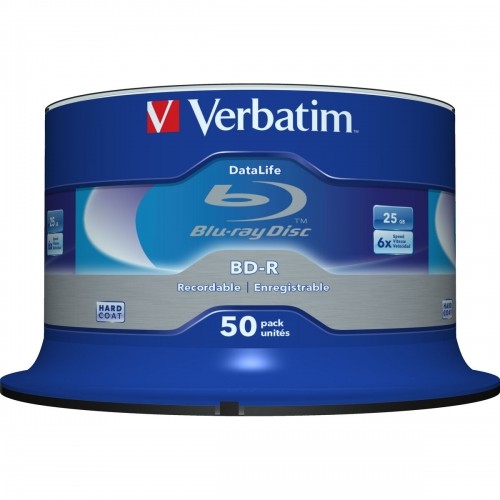 Blu-Ray BD-R Verbatim Datalife 50 gb. 25 GB 6x image 2