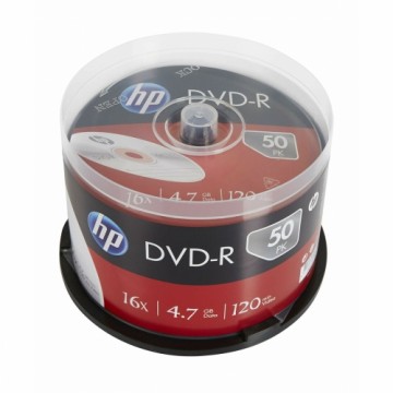 DVD-R HP 50 штук 16x 4,7 GB