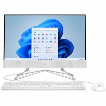 Viss vienā HP 22-DF0083NS Spāņu Qwerty 256 GB SSD 8 GB RAM 21,5" Intel Celeron J4025