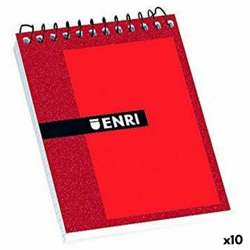 блокнотом ENRI Красный 4 mm 80 Листья (10 штук) image 1
