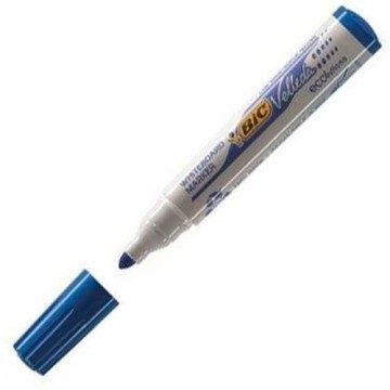Жидкие маркеры Bic Velleda Ecolutions 1701 Синий (12 штук)
