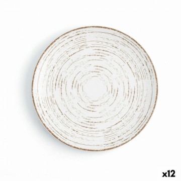 Плоская тарелка Ariane Tornado Keramika Daudzkrāsains (Ø 21 cm) (12 gb.)