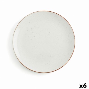 Плоская тарелка Ariane Terra Keramika Bēšs (Ø 29 cm) (6 gb.)