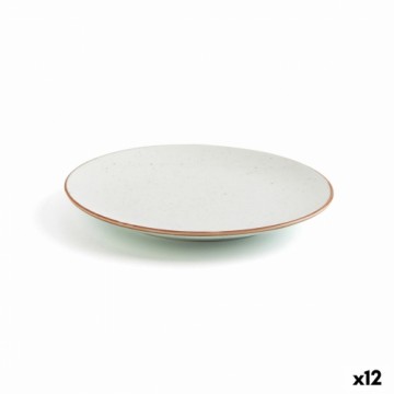 Плоская тарелка Ariane Terra Keramika Bēšs (Ø 18 cm) (12 gb.)