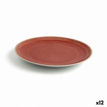 Плоская тарелка Ariane Terra Keramika Sarkans (Ø 21 cm) (12 gb.)