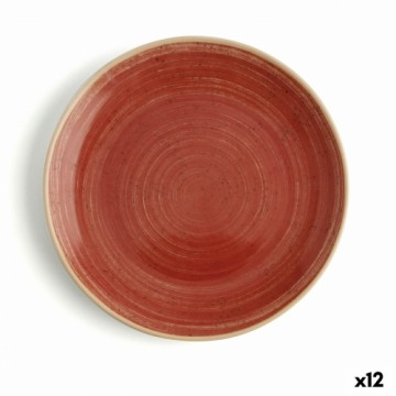 Плоская тарелка Ariane Terra Keramika Sarkans (Ø 18 cm) (12 gb.)