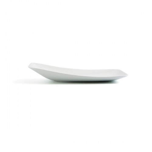 Плоская тарелка Ariane Vital Taisnstūra Keramika Balts (29 x 15,5 cm) (6 gb.) image 3