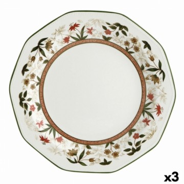 Pasniegšanas Plate Queen´s By Churchill Assam Apaļš Keramika Balts фаянс (32,5 cm) (3 gb.)
