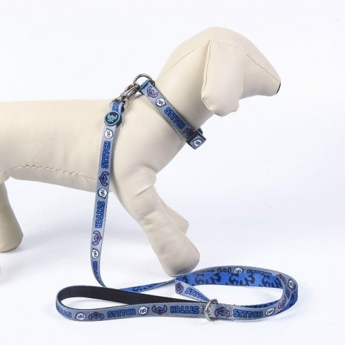 Suņa kaklasiksna Stitch Tumši zils S/M image 3