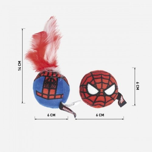 Kaķu rotaļlietu Spiderman Sarkans PET image 4