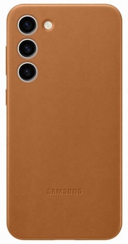 EF-VS916LAE Samsung Leather Cover for Galaxy S23+ Camel image 1