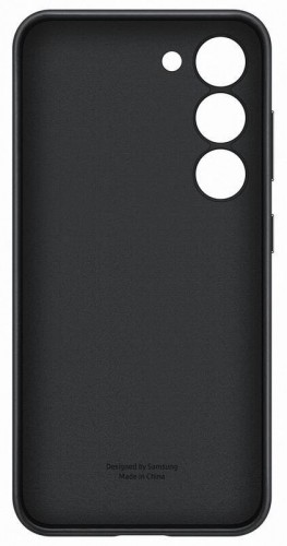 EF-VS911LBE Samsung Leather Cover for Galaxy S23 Black image 3