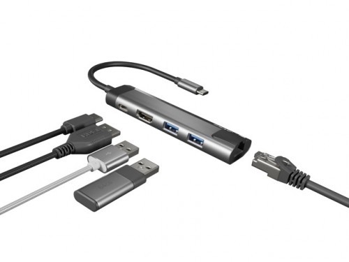 Natec Multi Port Fowler Go USB-C PD, 2x USB 3.0 image 3
