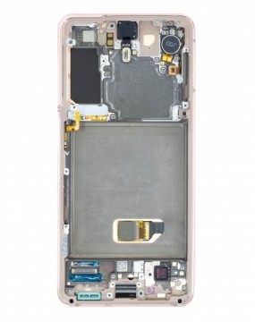 LCD display + Touch Unit + Front Camera Samsung SM-G991 Galaxy S21 Phantom Violet (Service Pack)