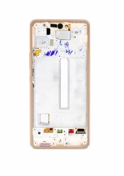 LCD display +Touch Unit + Front Cover Samsung A536B Galaxy A53 5G Awesome Peach (Service Pack)