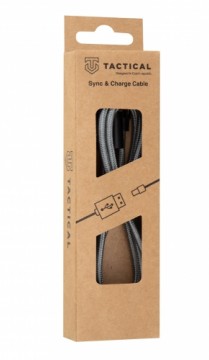 Tactical Fast Rope Kevlar Cable USB-C|USB-C 100W 20V|5A 2m Grey