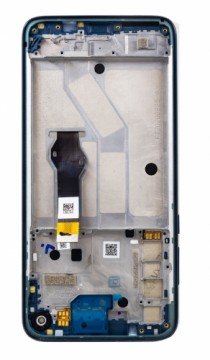 Motorola G8 Power LCD Display + Touch Unit + Front Cover Blue (Service Pack)