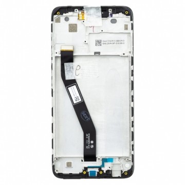 LCD Display + Touch Unit + Front Cover for Xiaomi Redmi 8 Black (Service Pack)