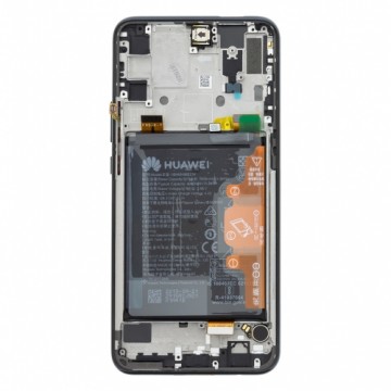 Huawei P Smart Z LCD Display + Touch Unit + Front Cover Black (Service Pack)