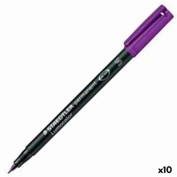 Permanentais marķieris Staedtler Lumocolor 313-6 S Violets (10 gb.)
