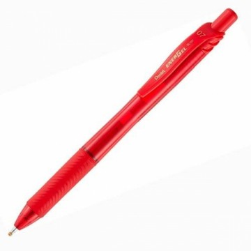 Pildspalva Pentel EnerGel 0,35 mm Sarkans (12 gb.)