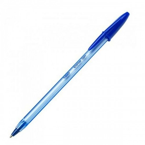 Pildspalva Bic Cristal Soft 1-2 mm Stikls Zils (50 gb.) image 1