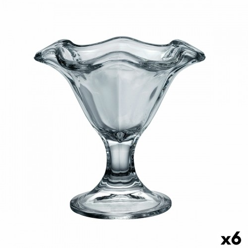 Saldējuma un piena kokteiļa glāze Bormioli Rocco Primavera Stikls (240 ml) (6 gb.) image 1