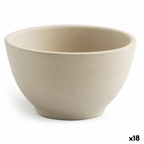 Bļoda Quid Mineral Keramika Bēšs (9 x 5 cm) (18 gb.) image 1