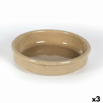 Kastrolis Anaflor Keramika Brūns (Ø 21 cm) (3 gb.)