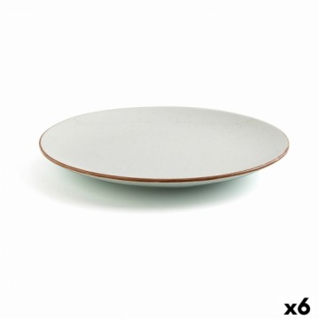 Плоская тарелка Ariane Terra Keramika Bēšs (Ø 31 cm) (6 gb.)