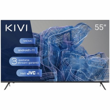 Kivi 55U750NB, UHD, Android TV 11, Black