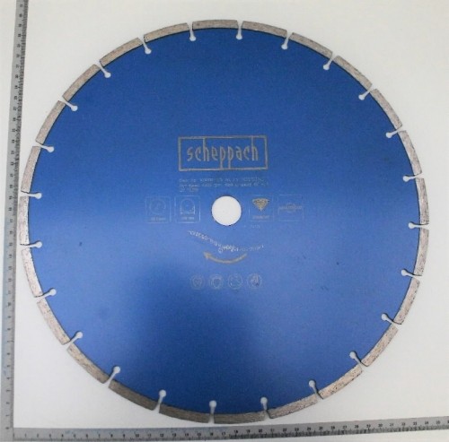 Dimanta disks segmentets HSM3500 Ø350x25.4 mm, Scheppach image 1