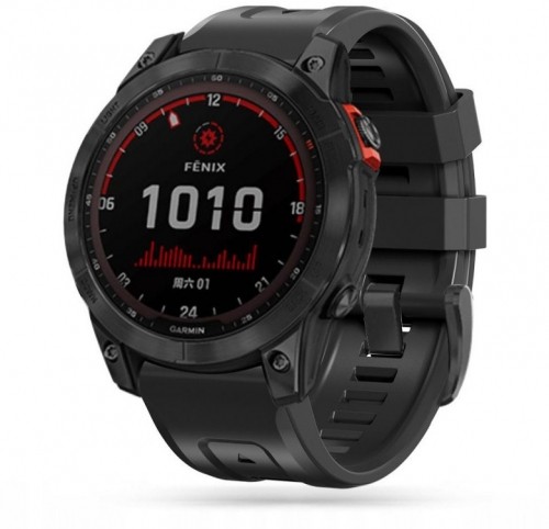 Tech-Protect watch strap IconBand Garmin fenix 3/5X/3HR/5X Plus/6X/6X Pro/7X, black image 5
