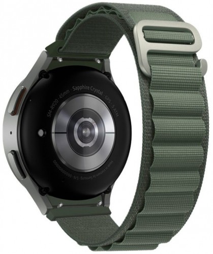Tech-Protect watch strap Nylon Pro Samsung Galaxy Watch4/5/5 Pro, military green image 1