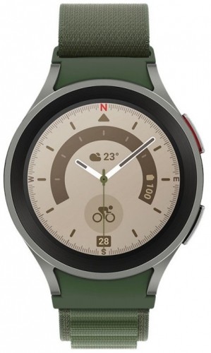 Tech-Protect watch strap Nylon Pro Samsung Galaxy Watch4/5/5 Pro, military green image 3
