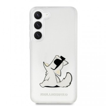 Karl Lagerfeld PC|TPU Choupette Eat Case for Samsung Galaxy S23 Transparent