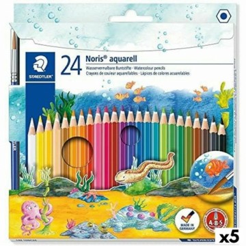 Акварельные цветные карандаши Staedtler Noris (5 штук)