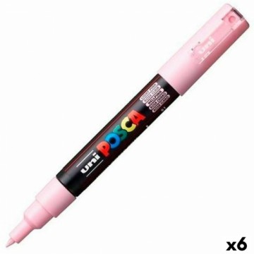 Marķiera Pildspalva POSCA PC-1M Gaiši Rozā (6 gb.)
