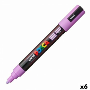 Marķiera Pildspalva POSCA PC-5M Lavanda (6 gb.)