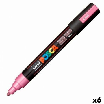 Marķiera Pildspalva POSCA PC-5M Rozā (6 gb.)