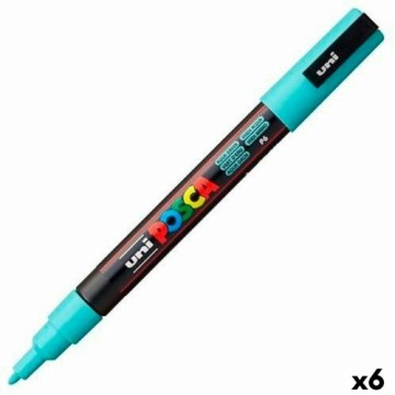 Marķiera Pildspalva POSCA PC-3M Tirkīzzaļš (6 gb.)