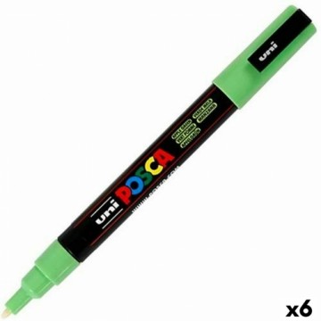 Marķiera Pildspalva POSCA PC-3M Gaiši zaļš (6 gb.)