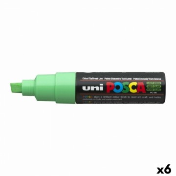 Marķiera Pildspalva POSCA PC-8K Gaiši zaļš (6 gb.)