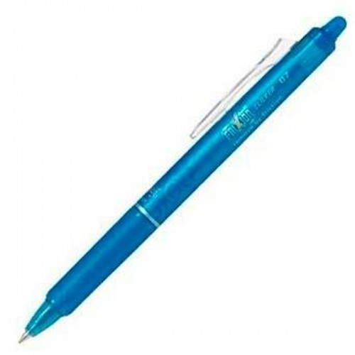 Pildspalva Pilot Frixion Clicker Izdzēšama tinte Gaiši Zils 0,4 mm 12 gb. image 2