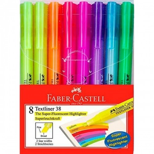 Fluorescējošo Marķieru Komplekts Faber-Castell Textliner 38 5 gb. image 3
