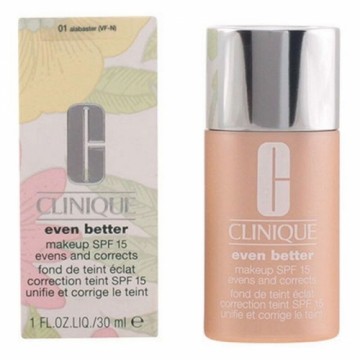 Grims Brūno Plankumu Maskēšanai Even Better Clinique 01-Alabaster Spf 15 (30 ml)