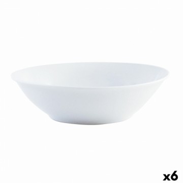 Салатница Quid Basic Керамика Белый (23 cm) (6 штук)