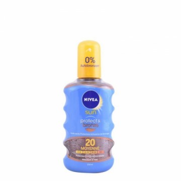 Sauļošanās eļļa Nivea Protect & Bronze 200 ml Spf 20 Spray