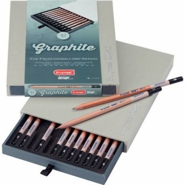 Zīmuļa Komplekts Talens Bruynzeel Graphite Design 12 Daudzums